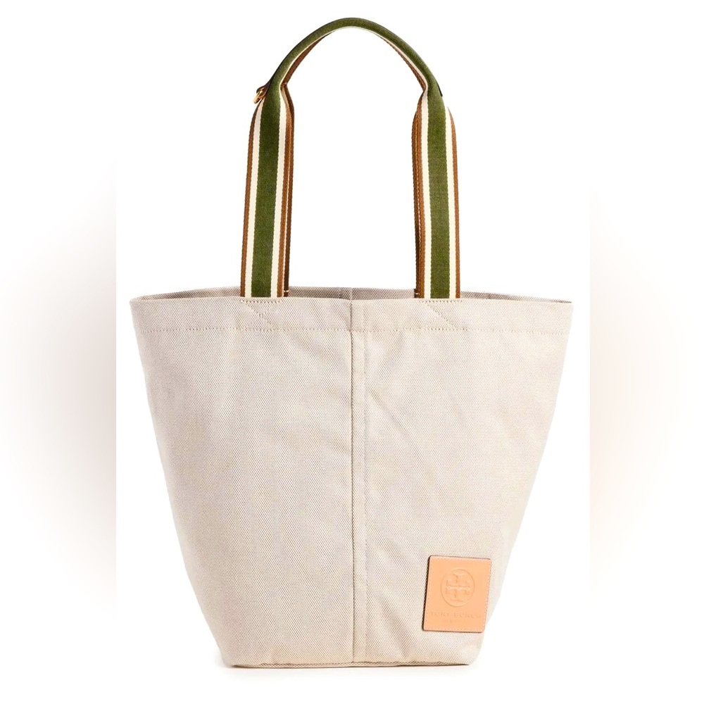 NWT Tory Burch Gracie Canvas Tote